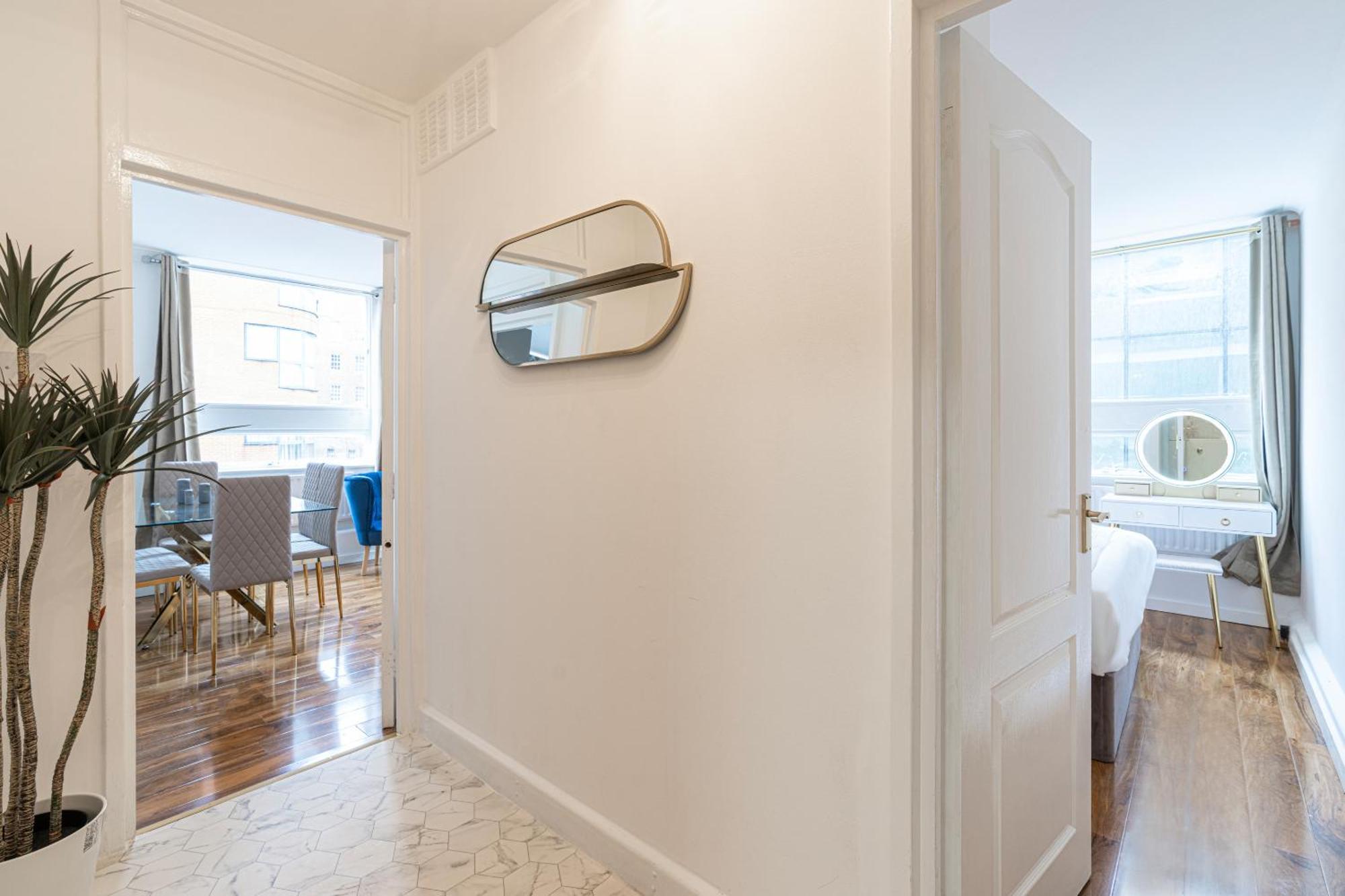 Lovely Apartment Near Hyde Park & Oxford St Londyn Pokój zdjęcie